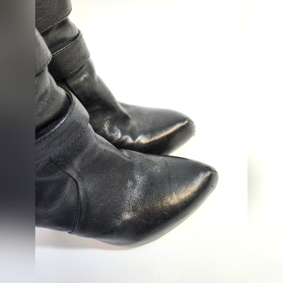 Gorgeous black knee high Sam Edelman Boots size 7.5 - Picture 5 of 7